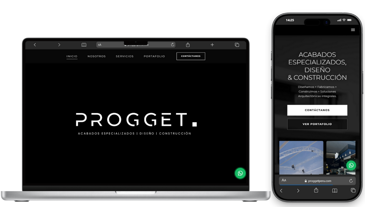 Progget Mockup